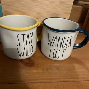 Rae Dunn Camp Style Stay Wild & Wanderlust